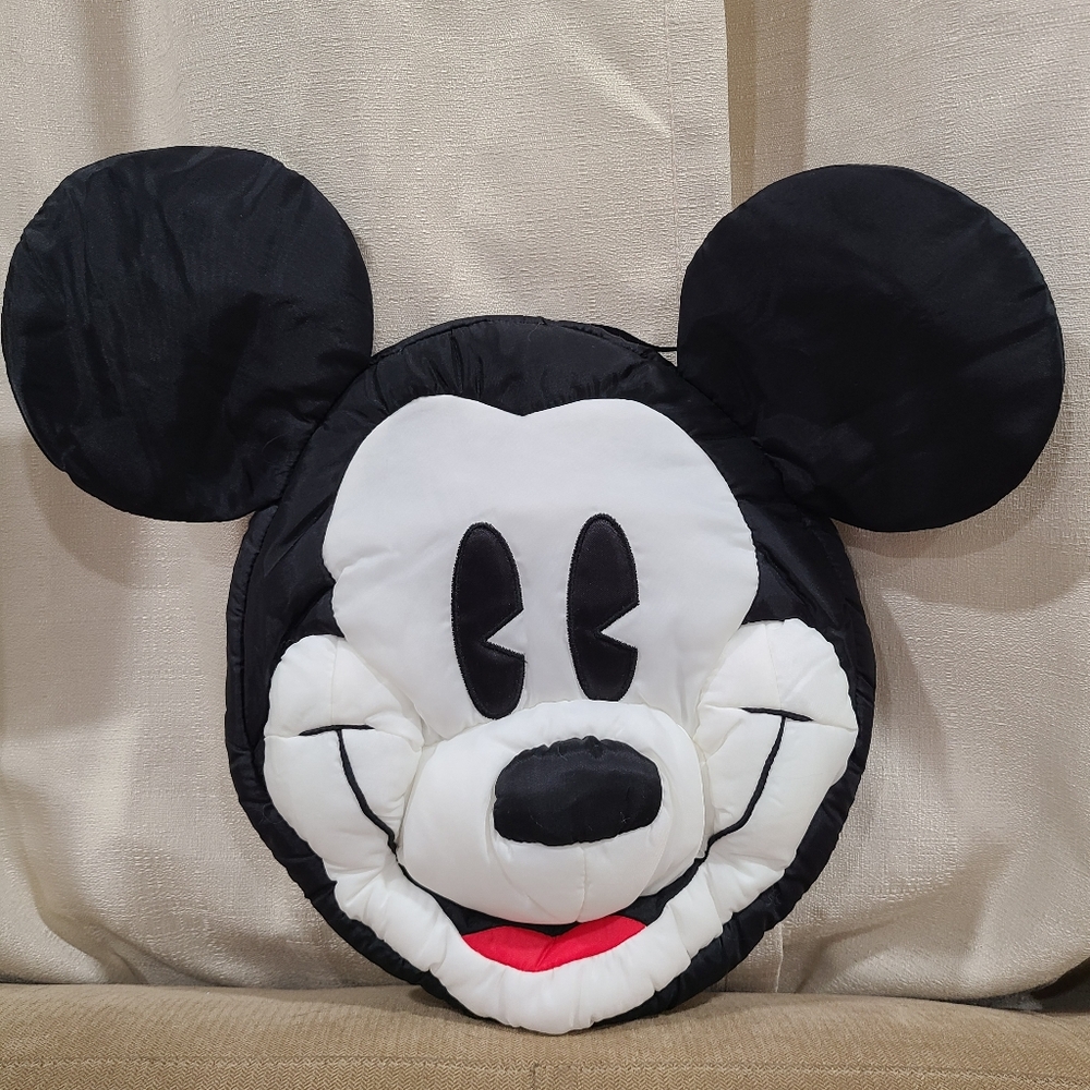 Disney Mickey Mouse Sleepy Heads Fun Pouch Nylon Pillow Case